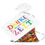 BETESSIN 10 Sets Kita Abschiedsgeschenk für Erzieher - inkl. Geschenkanhänger Karten, Cellophantüten mit Twist Ties - Geschenkverpackungen für Abschiedsgeschenk Kindergarten