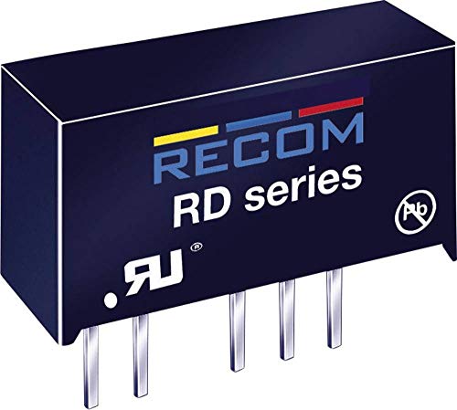 RECOM RD-0512D DC/DC-Wandler, Print 5 V/DC 12 V/DC, -12 V/DC 84 mA 2 W Anzahl Ausgänge: 2 x Inhalt 1 St.