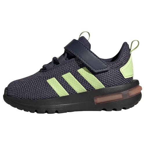 adidas Unisex Baby Racer TR23 Shoes Kids Schuhe-Hoch, Shadow Navy/Pulse Lime/core Black, 25.5 EU