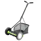 Earthwise Spindelmäher 916-16EWG - 16" mit Fangkorb mit 9 Messern