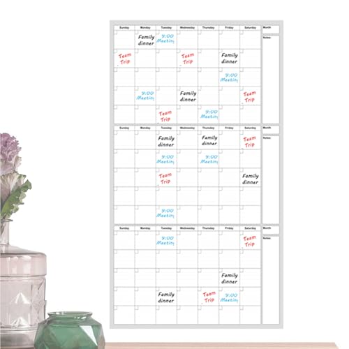 Großer Trockenlöschkalender, Extra Grande Wall Slate Kalender | Mit Den Notizen Der Aufgabenliste 47.99x32.01in Für Die Konfiguration Der Ziele Im Studentenhaus Von G. Konterte Kalender Unbegrenzte Pl