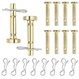 Scherstifte und Splinte für Schneefräse,10 Stück 1,3x0,6x4,1cm Scherstifte und 10 Stück Splinte Ersatzteile Scherbolzen für Cub Cadet