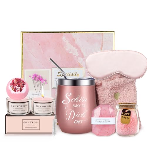 Yogopro Geschenke für Mama Frauen,Geburtstagsgeschenk für Frauen,Geschenkset Geburtstag Wellness Geschenke für Muttertag Freundin Frau Schwester,Valentinstag Muttertag 18 30 40 50 60 Geburtstag