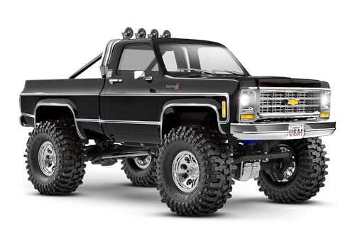 TRAXXAS TRX-4M CHEVROLET K10 1:18 Schwarz, Kompaktlader, Auto, Kind, Kinder (unisex)