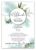 Trauzeugin-Urkunde von Tinkerella® – Urkunde für die Trauzeugin - die perfekte kleine Geschenkidee, besondere Aufmerksamkeit für deine Trauzeugin (Blue)