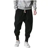 WENZHOU Herren Jogginghose Trainingshose Sporthose Fitness Jogg Japan Kosmo Style Hose Herren Sportswear Club Jogginghose atmungsaktive Sporthose Streetwear