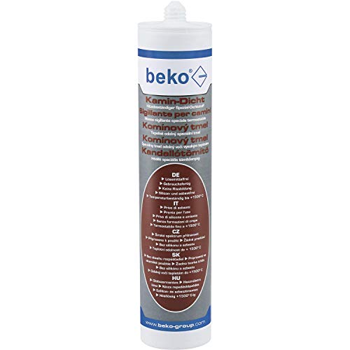 BEKO Kamin-Dicht 310ml schwarz - bis +1.500 °C