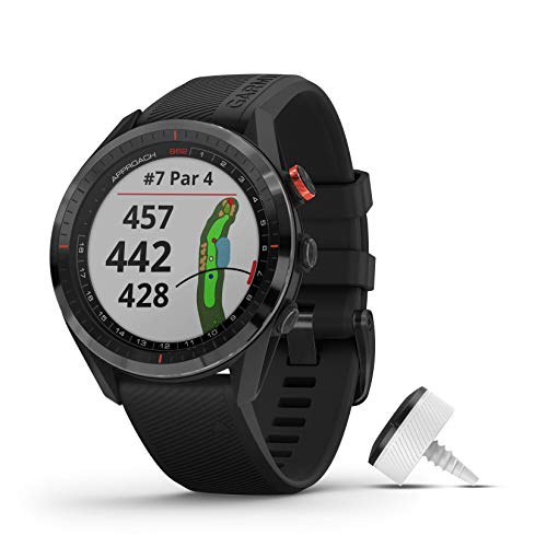 Garmin Approach S62 Smartwatch Golf Black + Garmin Approach CT10, 010-02200-02, schwarz (200)