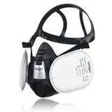 Dräger X-plore 3500 inkl. 2x Pure P3 R Filter – Atemschutzmaske Halbmaske für Bauarbeiten, Renovierung, Schleifen – Staubmaske gegen Feinstaub, Partikel – Größe M
