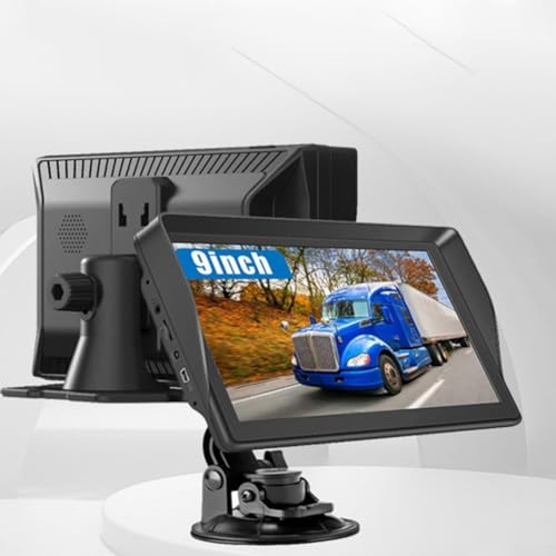 Zoegneer Tragbarer 22,9 cm Navigator mit großem Bildschirm mit 12 GPS-Kanälen, multifunktionaler GPS-Navigator für Auto, LKW und LKW, für Windows für CE 6.0