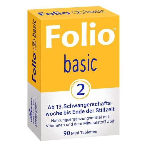 SteriPharm Pharmazeutische Produkte Folio 2 filmtabletten, 8.6 g, 90 Stück (1er Pack)