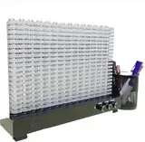 Musikspektrumlicht, Audiospektrumanalysator, 14-Segment-Spektrum, Acryl-Laternenpfahl, Hohe Empfindlichkeit, Starkes Rhythmusgefühl, Kollision von Ton und Licht