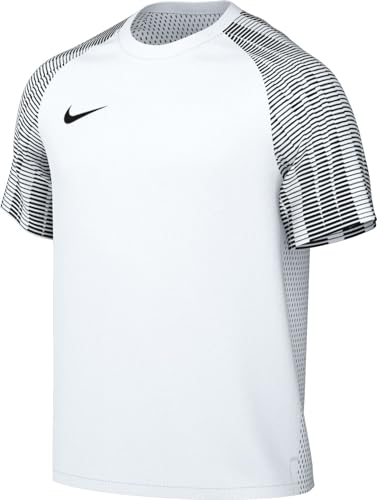 NIKE DH8031-104 M NK DF Academy JSY SS T-Shirt Herren White/Black/Black Größe M