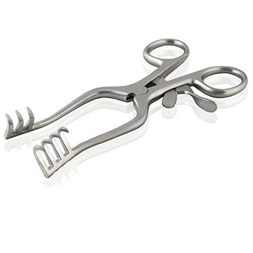best for surgery Hochwertiger professioneller medizinischer chirurgischer Weitlaner Wundspreizer Spreizer mit scharfen Spitzen 13cm rostfrei