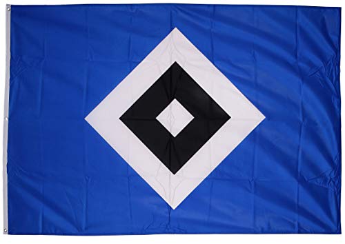 binoa HSV Hamburger Sport-Verein Banner für Sportveranstaltungen, Blue, 120 x 180 cm