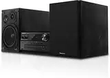 Panasonic SC-PMX94EG-K Micro HiFi System (120 W RMS, Digital DAB+, CD, UKW , Bluetooth, USB, AUX) schwarz, Einheitsgröße