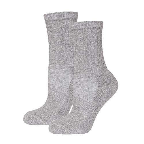 Safersox Mückenschutz-Socken Grau meliert, 39-42