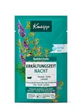 Kneipp Badekristalle Erkältungszeit Nacht - naturreines Badesalz der Saline Luisenhall mit ätherischen Ölen aus Lavendel, Thymian & Fichte - entspannt einschlafen in kalten Jahreszeiten - 60g