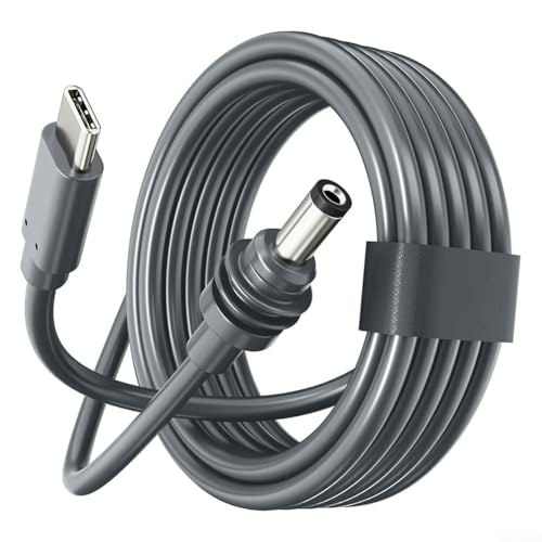 Wasserdichtes Kabel, Ersatzkabel, Mini-wasserdichte Verbindung von DC-Stecker auf USB-C-Stecker, geeignet für jedes Outdoor-Abenteuer (5 m)