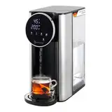 Sommertal HW400 Heißwasserspender Businessline, XXL Version mit abnehmbaren 4L Tank, instant heißes Wasser 45-100°C, Touchdisplay, Babynahrung, Wasserspender mit kompaktem Design