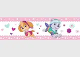 Paw Patrol Pup Power Kinderzimmer Selbstklebende Bordüre, Wand Sticker, von AG Design 500 x 14 cm | AWBD 8014