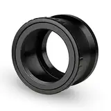 Walimex pro T2 Adapter für Sony E-Mount – Adapterring mit manuellem Fokus, einfache Handhabung, Objektiv-Anschlussring kompatibel mit Sony NEX-3 NEX-3C NEX-3N NEX-5 NEX-5C, Alpha A7 A7R IV A7R V etc.