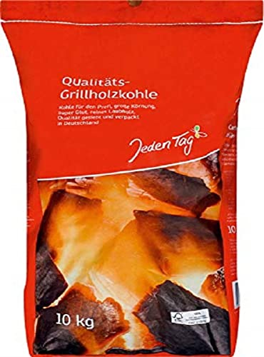 Jeden Tag Grillkohle, 10 kg