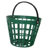 TOYANDONA Golfkorb Grüner Korb Für Den Außenbereich Golf-Aufbewahrungskorb Eimer Kleine Übungseimer Für Die Golf-Range Golfkorb Mit Griff Golfhalter Für Golfwagen Weg Kunststoff