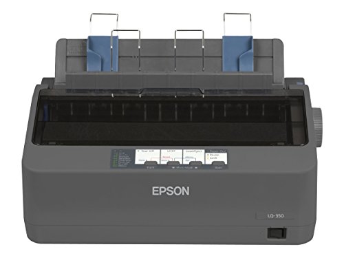 Epson LQ-350, 24 pins, 53 dB 22W, 200 V - 240 V AC, C11CC25001 (22W, 200 V - 240 V AC Parallel, Serial, USB 2.0)