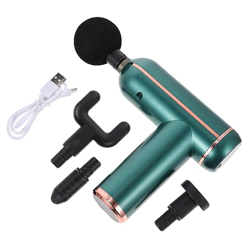 1 Satz Faszienpistole Körpertiefes Muskelmassagegerät Persönliche Percussion-massage Massage Zur Muskelbehandlung Sportler Massagegerät Handmassagegerät Usb Fitness Zubehör Plastik