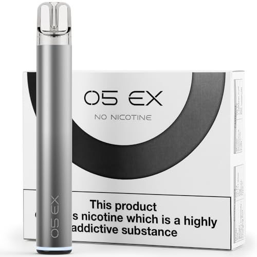 X-SPACE E Zigarette O5-EX Pod System Kit, Vape Pen Kit Ohne Nikotin, Mod Kit 400mAh Akku, Kompatibel mit 1,2Ω Coils - Vape Starter Kit mit einer 2ml Leeren Vape Pod