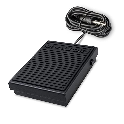 M-Audio SP-1 - Universal Sustain Pedal / Dämpferpedal für Keyboards, Schwarz