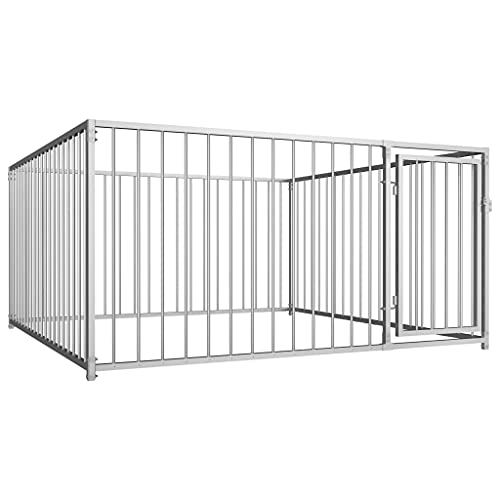 vidaXL Outdoor Hundezwinger 200x200x100cm Hundekäfig Hundehaus Hundehütte