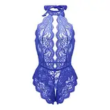 Erotische Dessous Frau Weihnachten Dessous Damen Sexy Unterwäsche Frauen Reizwäsche Spitze Dessous Set BH und Slip Halter Babydoll Strapsen Lingerie Negligee G-String