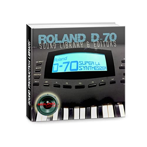 for ROLAND D-70 Large Original Factory and NEW created Sound Library & Editors