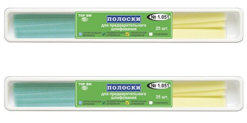 1.051 Dental Finishing-Polierstreifen für Contouring TOR VM (2 Packungen)