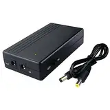 Yangers Mini USV Unterbrechungsfreie Stromversorgung, 6000mAh Akku Backup Power Bank Single 12V DC Ausgang für Modem, Router, Kamera CPE