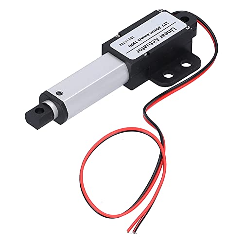 30mm DC 12V Linearaktuator Mini Electric Linear Motion Actuator Kurzschlussschutz T-Typ Schraube (Hub 30mm-4mm/s-150N)