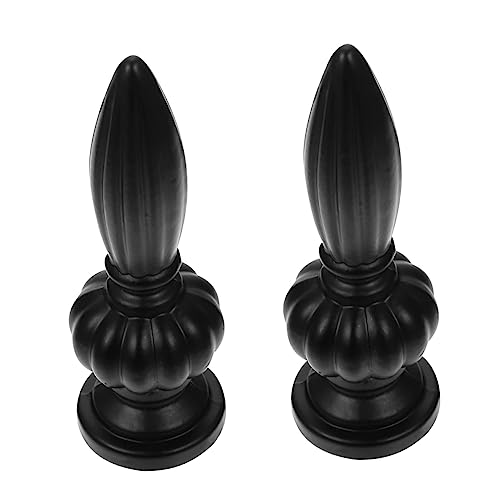 LOORGVEL 2 Stück Lampen Finial für Stehlampen Dekorative Lampenschirme mit Innengewinde Elegantes für Stilvolle Wohnräume