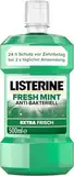 LISTERINE Fresh Mint (500 ml), antibakterielle Mundspülung mit ätherischen Ölen für einen frischen Atem, Mundwasser reduziert wirksam Zahnbelag und Mundgeruch