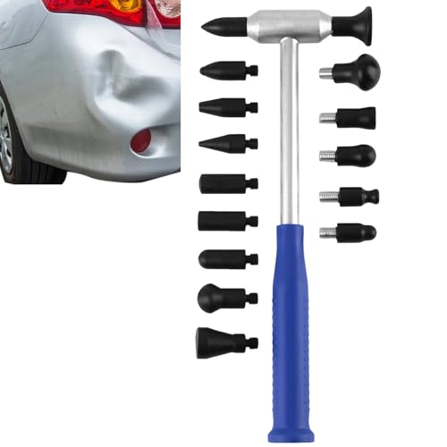 Car Dent Repair Kit | Auto Karosseriepflege Set,Werkzeugset Mit 15 Wechselbaren Aufsätzen Für Pkw & Lkw