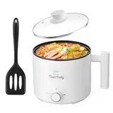 Food Party Hot Pot Elektrisch Hotpot Topf 1,8L Elektrischer Kochtopf 220V Nudelkocher Elektropfanne Electric Pot Ramen Kocher Chinesischer Hot Pot Fondue