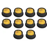 10 Stück Luftkompressor Ersatzfilterelemente, 58mm X 24mm Luftkompressor Filterelemente Luftkompressor Ersatzfilterelementen Luftkompressoren Innere Ersatzteile Filterelemente Für Kolbenkompressoren