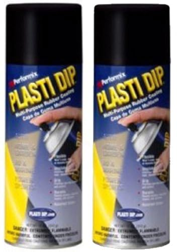 Plasti Dip International 2 Pack mulit-purpose Plasti Dip Spray Schwarz 312