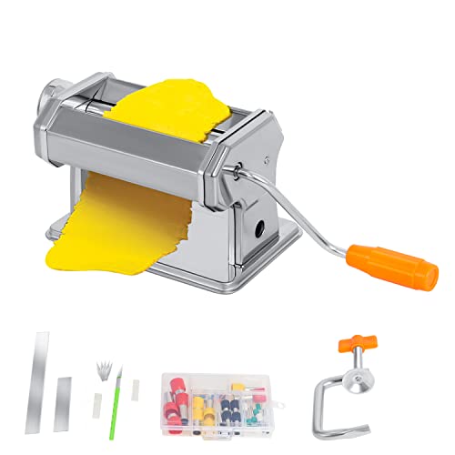 Polymer-Ton-Rollmaschine, Tonkonditionierungsmaschine, professionelle Tonpresser-Maschine und Polymer-Ton-Schneider-Sets für Schmuckherstellung, Tonpresse, Polymer-Ton-Pressmaschine