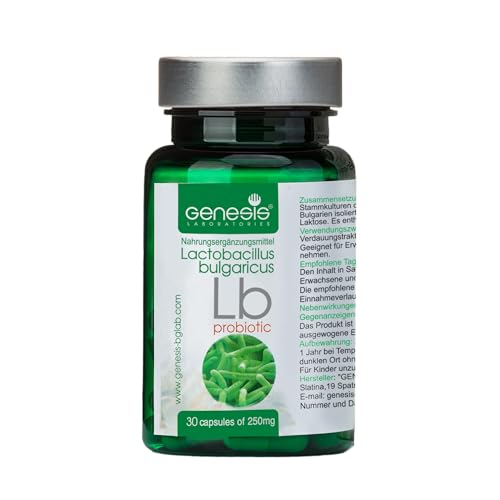 Genesis LB Bakterienkultur Lactobacillus bulgaricus 30 kapseln 250mg