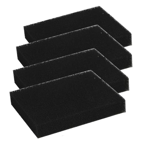 4 Stück Schwammfilter Kohlefilter für SOG Abgassystemfiltern, 128 × 99 × 22mm Aktivkohlefilter Filter für Alle Türvarianten