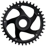 KMC Unisex Adulto 7 Corona, Nero, 38T, Chainline 47.5mm