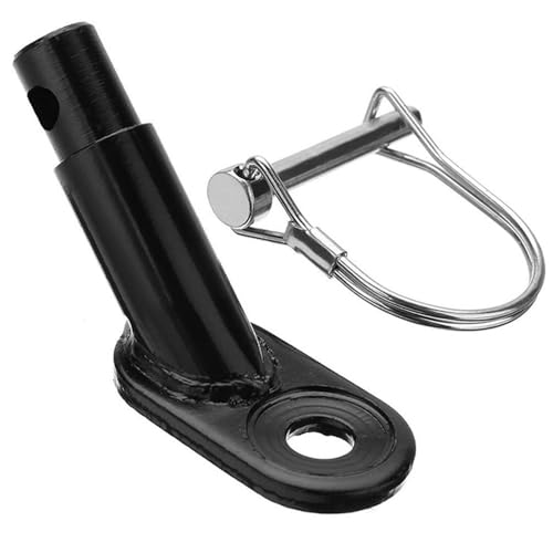 Kardne Fahrradanhänger Kupplung, Universal Edelstahl Fahrrad Anhängerkupplung, Kupplung Anhänger Adapter Hundeanhänger für Fahrrad, Kinderwagen und E-Bikes, Bike Trailer Hitch Coupler (Typ A)