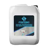 Fonteino Spezial Grundierung für Nano Fassadenfarbe Tiefgrund Haftgrund Tiefengrund Fassadengrundierung 10L